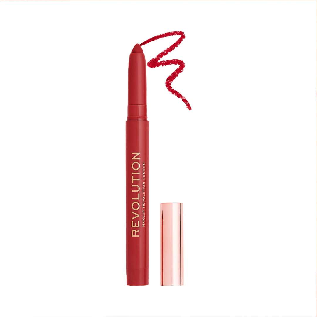 Revolution Velvet Kiss Lip Crayon Ruby