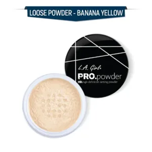 La Girl Hd Setting Powder (Banana Yellow)