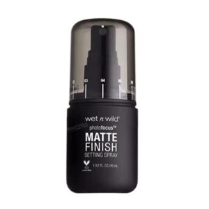 Wet And Wild Matte Finish Setting Spray  (Black Edition)