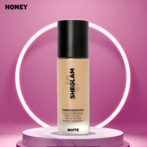 Sheglam Complexion Pro Long Lasting Breathable Matte Foundation-Honey